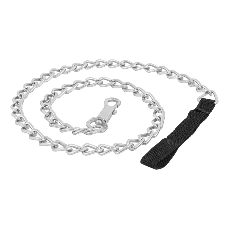 CORREA DE 1.2 M DE PASEO PARA PERRO, ESLABÓN 4.5 MM, FIERO